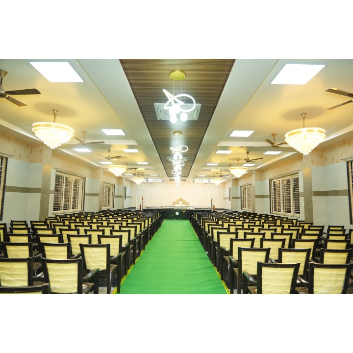 A C Function Hall - 300 Person Seating Capacity